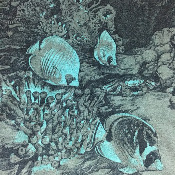 Vintage Habitat All-Over-Print Turtles Tee 🐢 - Picture 7 of 8